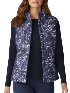 EDDIE BAUER Goose Down Puffer Vest Stormdown 800 Blue Size Med